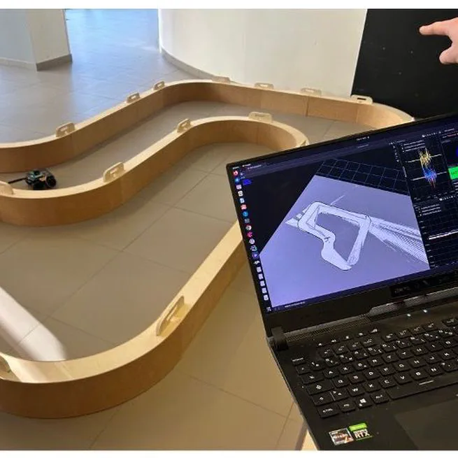 Projet robotique - Voiture autonome et SLAM (ECE Paris)